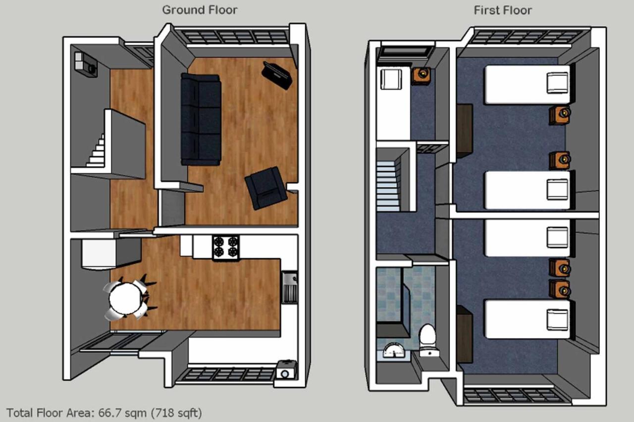 Great Sankey Serviced Accommodation Warrington Exterior photo